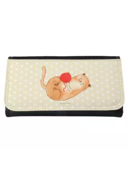 Кошелек Mr. & Mrs. Panda, желтый пастельный