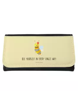 Кошелек Mr. & Mrs. Panda, желтый пастельный