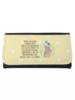 Кошелек Mr. & Mrs. Panda, желтый пастельный