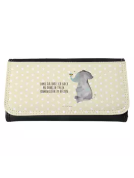 Кошелек Mr. & Mrs. Panda, желтый пастельный