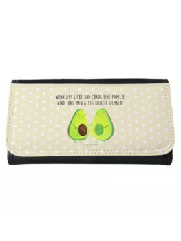 Кошелек Mr. & Mrs. Panda, желтый пастельный