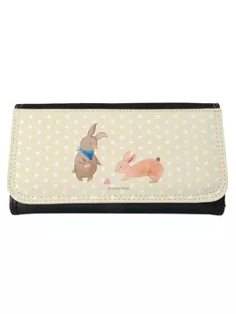 Кошелек Mr. & Mrs. Panda, желтый пастельный