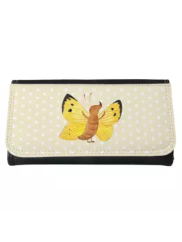 Кошелек Mr. & Mrs. Panda, желтый пастельный