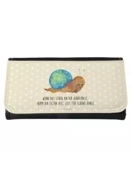 Кошелек Mr. & Mrs. Panda, желтый пастельный