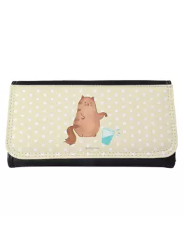 Кошелек Mr. & Mrs. Panda, желтый пастельный