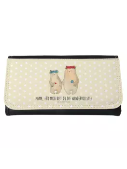 Кошелек Mr. & Mrs. Panda, желтый пастельный