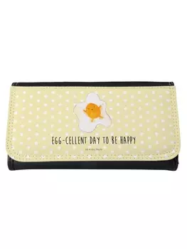 Кошелек Mr. & Mrs. Panda, желтый пастельный