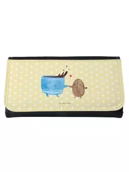 Кошелек Mr. & Mrs. Panda, желтый пастельный