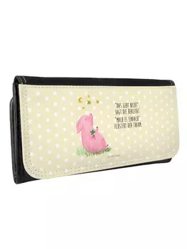 Кошелек Mr. & Mrs. Panda, желтый пастельный