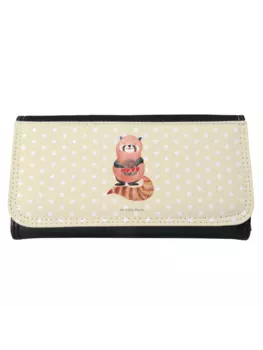 Кошелек Mr. & Mrs. Panda, желтый пастельный