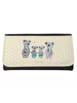 Кошелек Mr. & Mrs. Panda, желтый пастельный