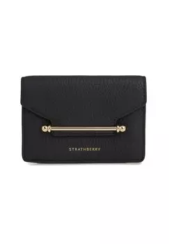 Кошелек MULTREES COMPACT Strathberry, черный