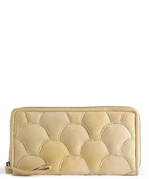 Кошелек Munchgasse 6 из овечьей кожи Taschendieb Wien, желтый