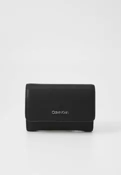 Кошелек MUST SMALL TRIFOLD ZIP Calvin Klein, черный