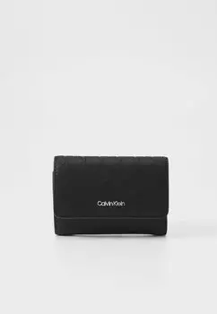 Кошелек MUST SMALL TRIFOLD ZIP Calvin Klein, черный