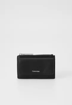 Кошелек MUST ZIP FLAP Calvin Klein, черный