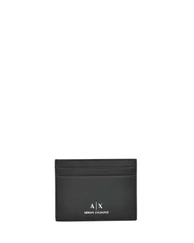Кошелек мужской Armani Exchange кожаный, черный