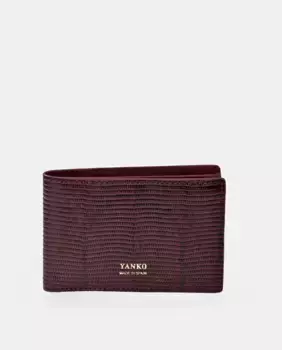 Кошелек мужской Yanko, цвет Burdeos