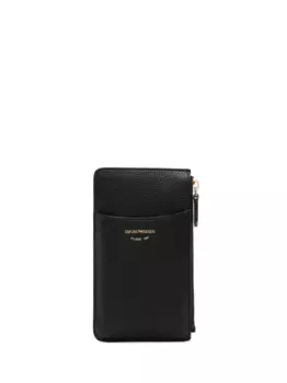 Кошелек MyEA на молнии EMPORIO ARMANI, черный