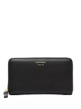 Кошелек MyEA с принтом EMPORIO ARMANI, черный