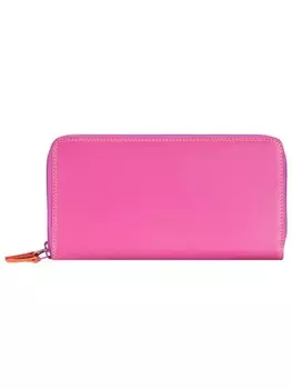 Кошелек MYWALIT Large Double Zip Around Purse Leder 18 cm, цвет sangria multi