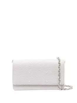 Кошелек на цепочке Maison Margiela, фиолетовый