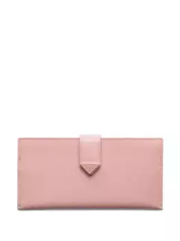 Кошелек на кнопке Prada, розовый