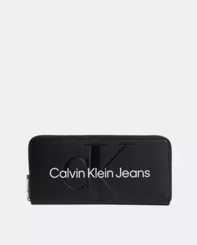Кошелек на молнии Calvin Klein, черный