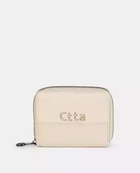 Кошелек на молнии Caminatta, бежевый