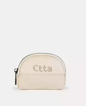 Кошелек на молнии Caminatta, бежевый