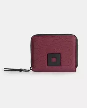 Кошелек на молнии Caminatta, бордовый