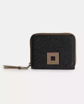 Кошелек на молнии Caminatta, черный