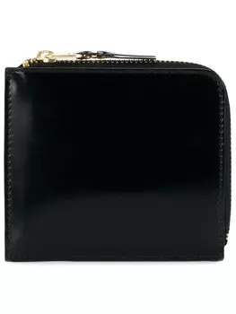 Кошелек на молнии Comme Des Garons Wallet, черный