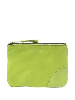 Кошелек на молнии Comme Des Garons Wallet, зеленый