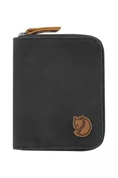 Кошелек на молнии Fjallraven, черный