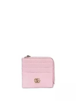 Кошелек на молнии Gucci, розовый