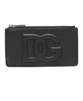 Кошелек на молнии и отделениями для карточек Dolce & Gabbana, черный