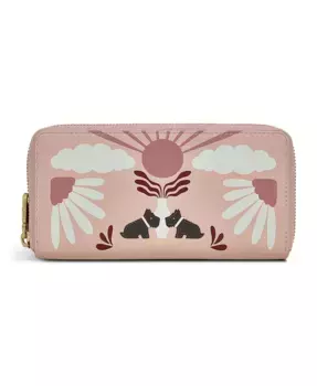 Кошелек на молнии Rising Sun Radley London, розовый