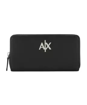 Кошелек на молнии S Armani Exchange, черный