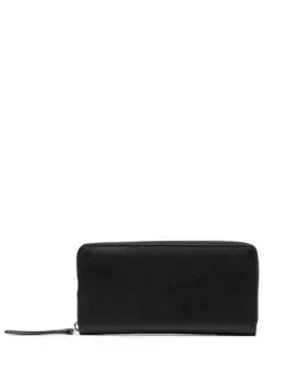 Кошелек на молнии с декоративной строчкой MAISON MARGIELA, черный