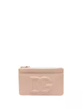 Кошелек на молнии с логотипом DG DOLCE & GABBANA, нейтральный