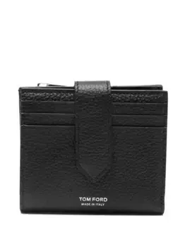 Кошелек на молнии TOM FORD, черный
