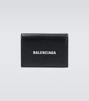 Кошелек наличными из кожи Balenciaga, черный