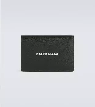 Кошелек наличными из кожи Balenciaga, черный