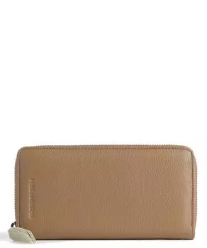 Кошелек Nastally из зерненой кожи Fredsbruder, коричневый