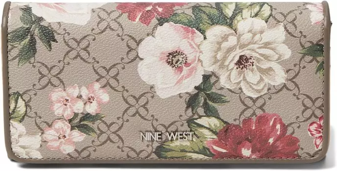 Кошелек Nine West Zuri Slg Organizer Wallet, цвет Fall Cinder Floral