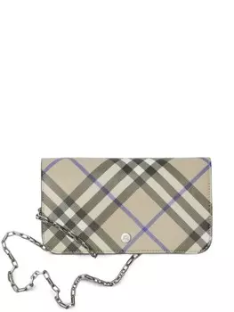 Кошелек Nova-check Burberry, нейтральный цвет