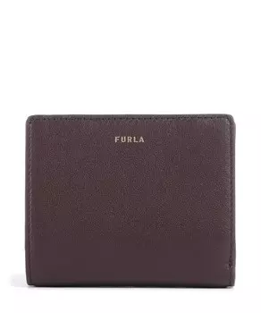 Кошелек nuvola из мелкозернистой кожи Furla, бордовый