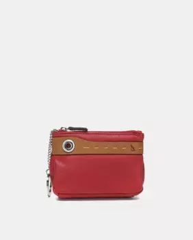 Кошелек Oceans Diary из двухцветной красной кожи Abbacino, красный