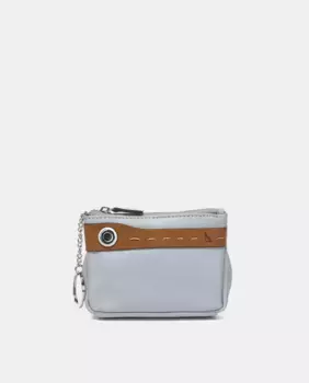 Кошелек Oceans Diary из двухцветной серой кожи Abbacino, серый